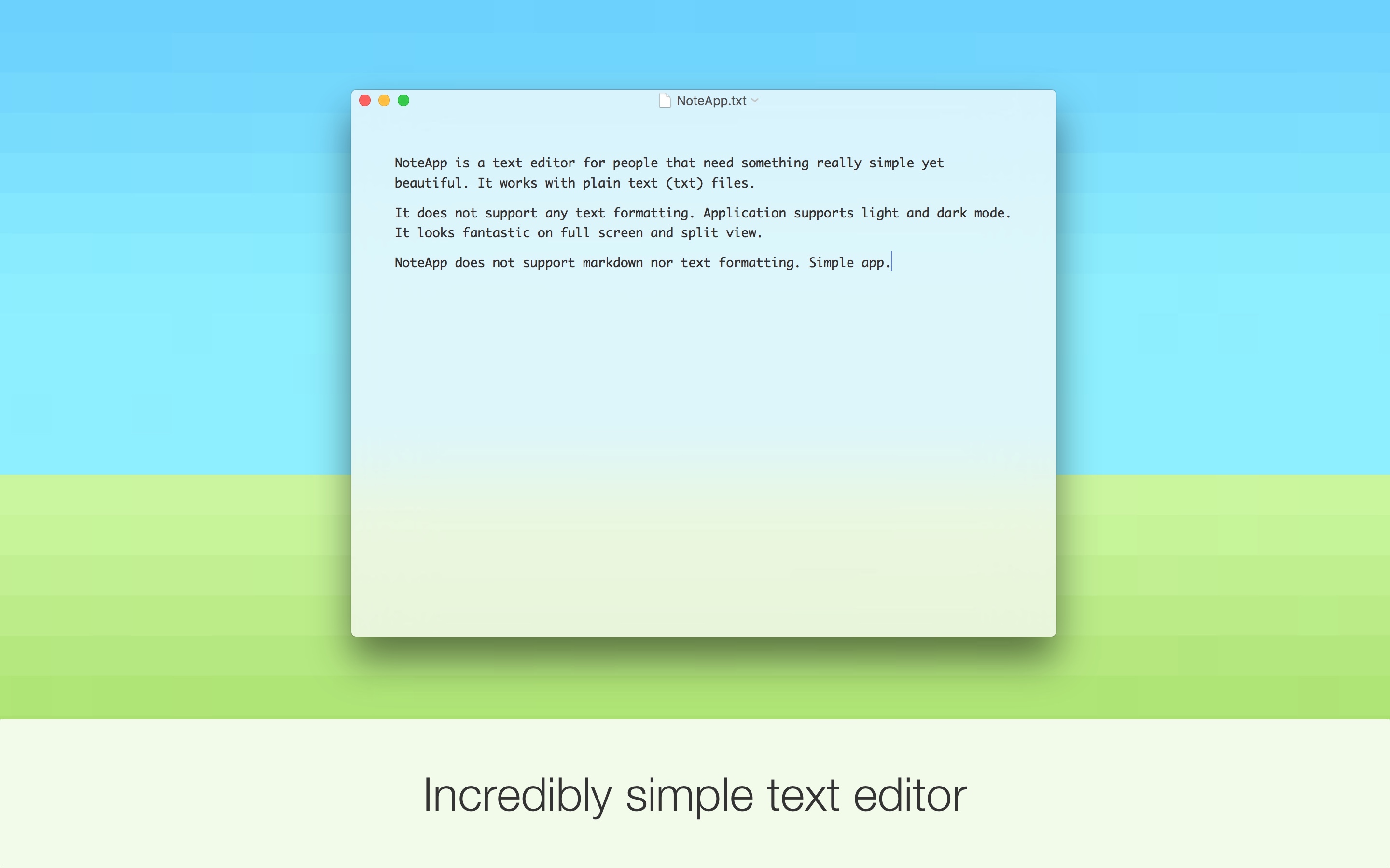 NoteApp for Mac v1.1 笔记编辑管理-下载否