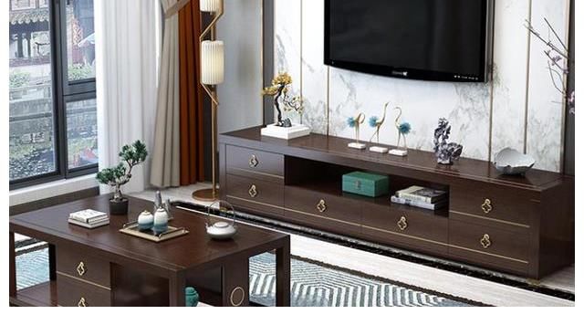 中式|张钧甯豪宅中留存很多中式风格家具，相比之下新中式好像更胜一筹