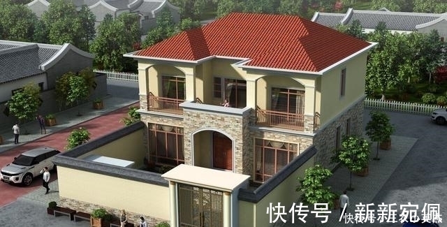 向阳|农村自建经典实用二层别墅,书房、卧室和影院,人生快乐莫过于此