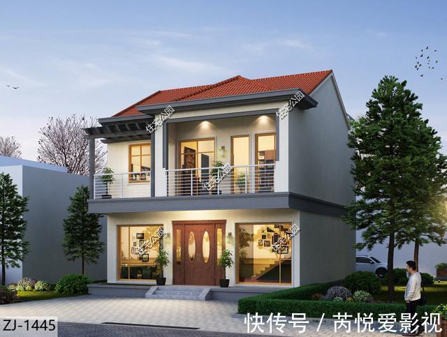 别墅|2021年回农村建房，推荐4套精致小户型，造价最低只要20万