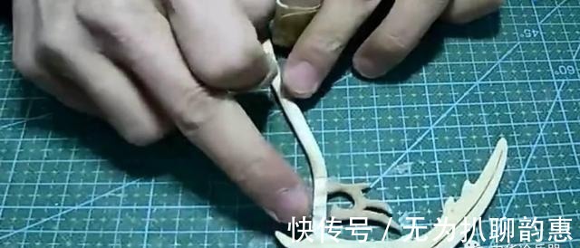 王者榮耀|圖文教程 一次性筷子制作王者榮耀白起 死神之鐮