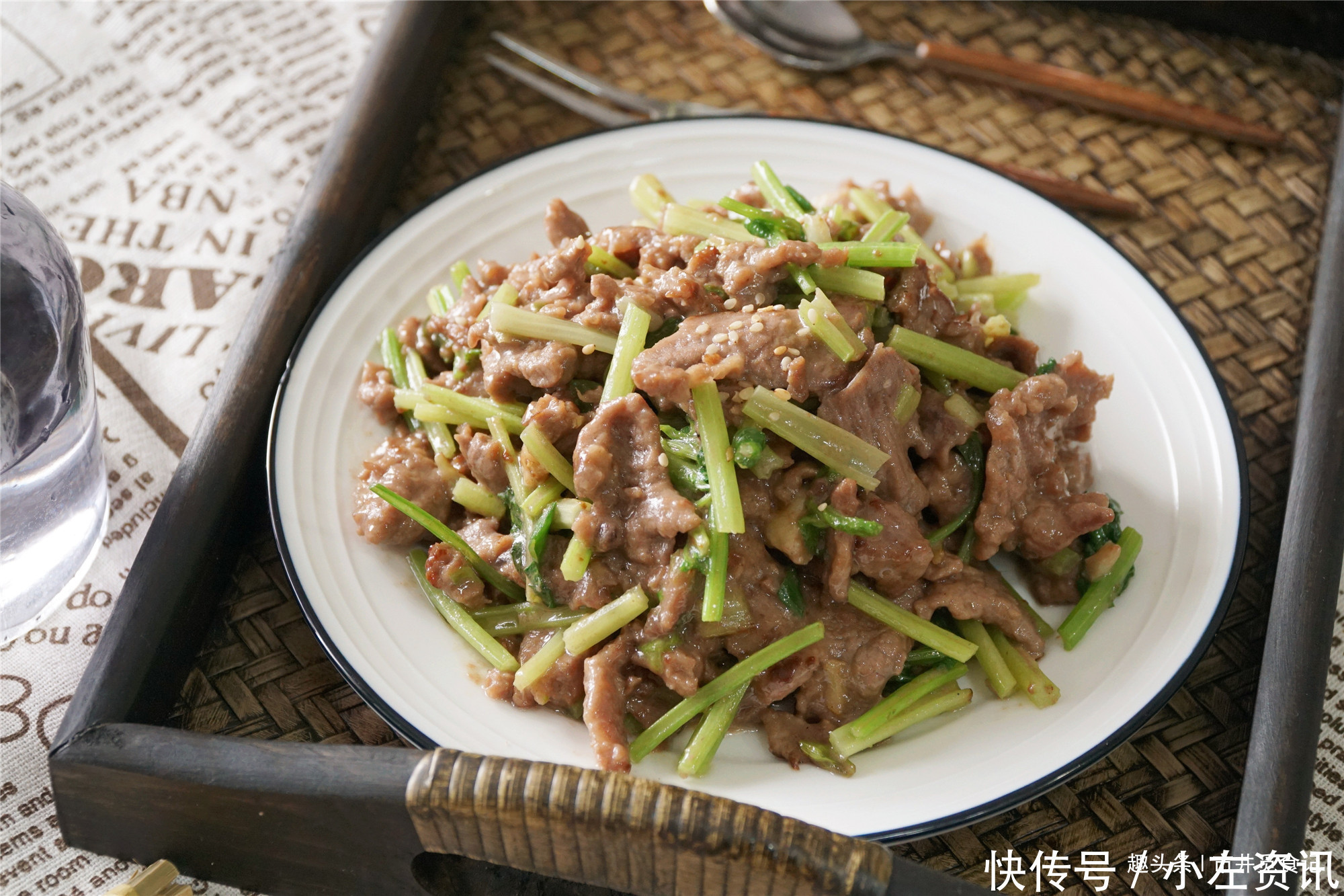 牛肉|炒牛肉的诀窍,入锅前多加2步,怎么炒都不会老!