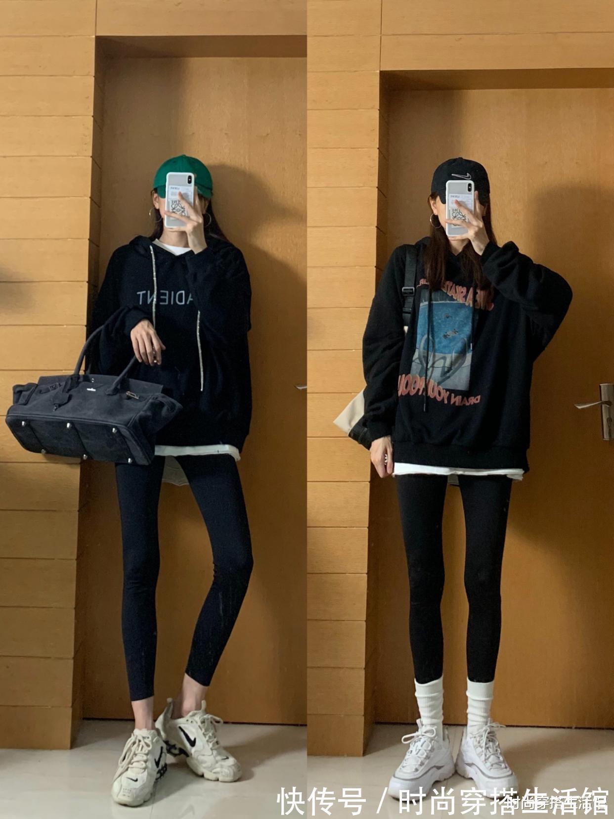 羽绒服|天冷了火了一种裤子:叫“鲨鱼裤”,保暖显瘦,不管怎么搭都好看