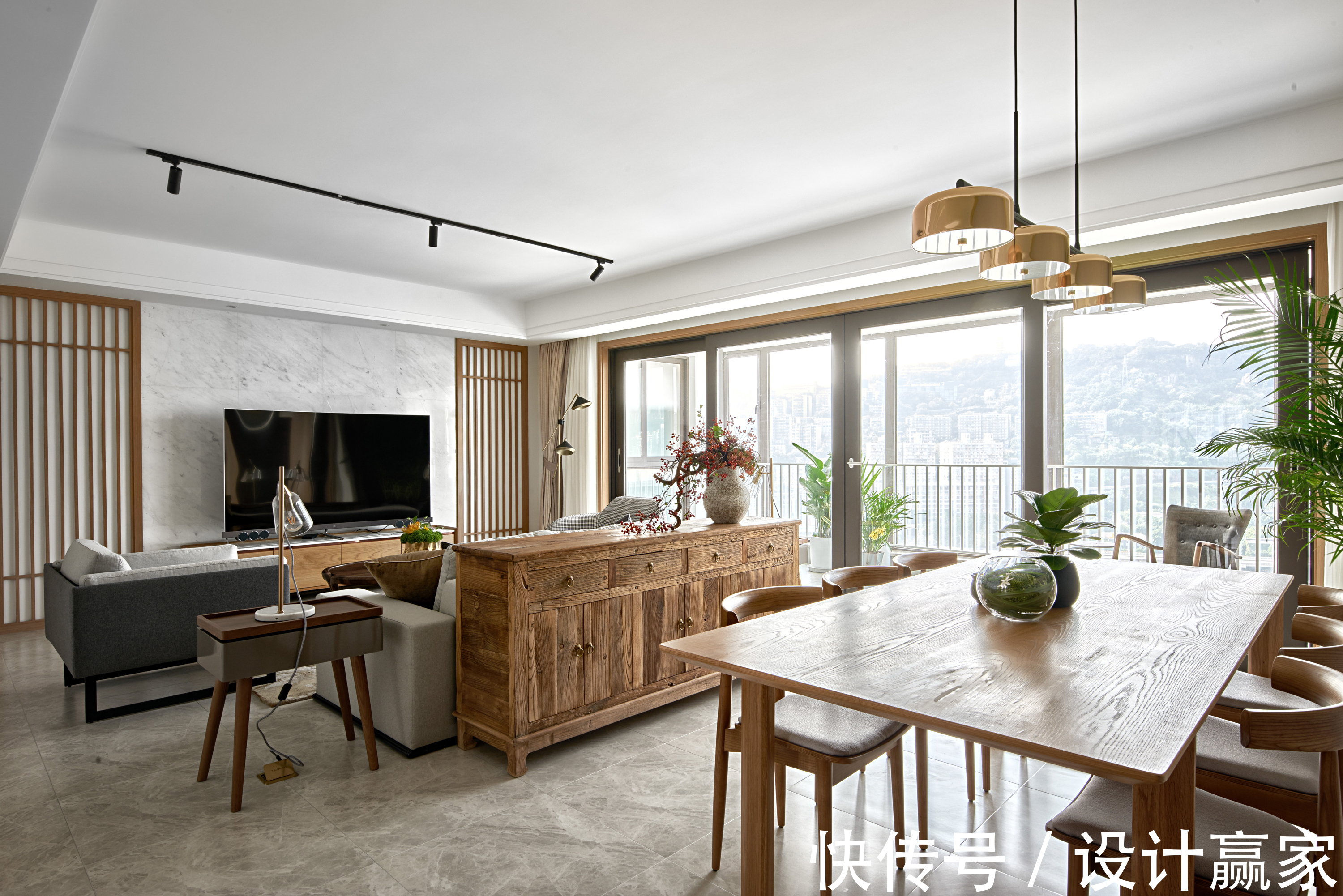 木质|162㎡新中式，现代而高级的家居体验，美得让人心醉