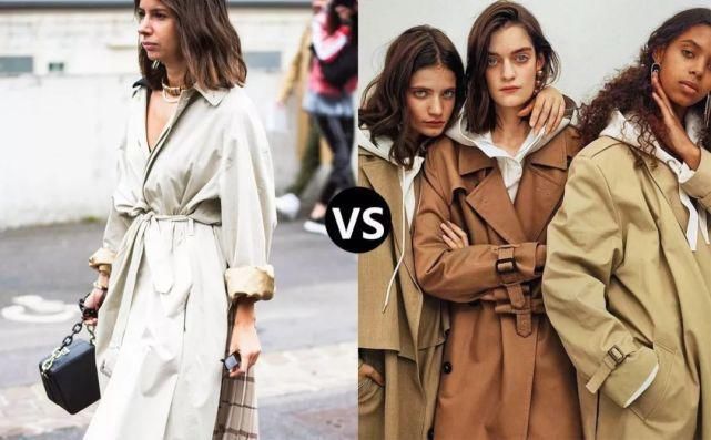 风衣+卫衣=初春最火混搭套路，时髦炸了！