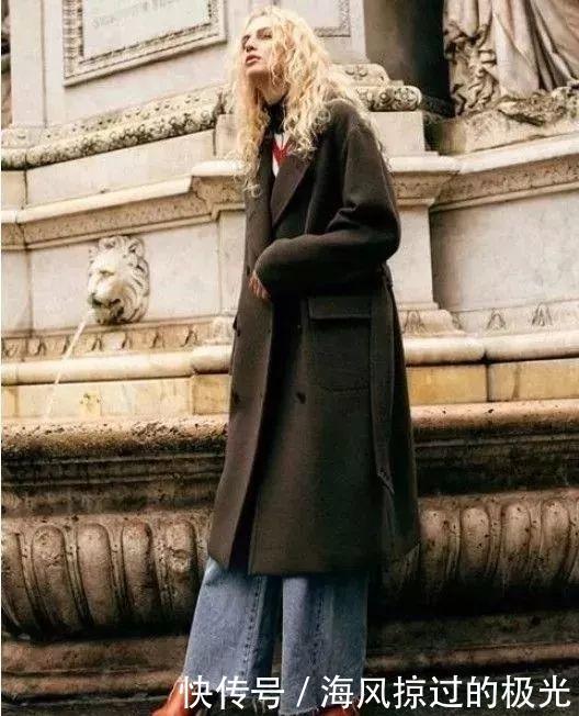 外套|外套穿搭经典的黑色外套,秋冬怎么穿才能气质不沉闷!