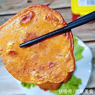 #暖冬酱在手,嗨吃部队锅#韩式辣酱泡菜饼