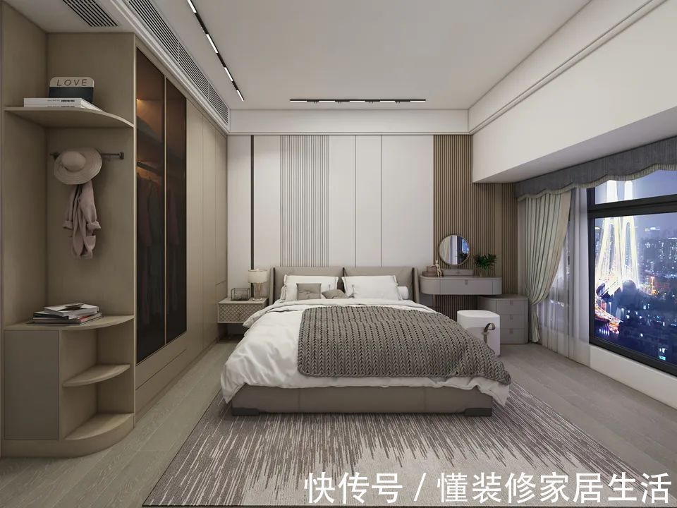 新色|轻奢与极简的完美融合，这套4房两厅将引领2021潮流