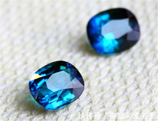 蓝宝石!还有人把蓝色碧玺当成蓝宝石卖?