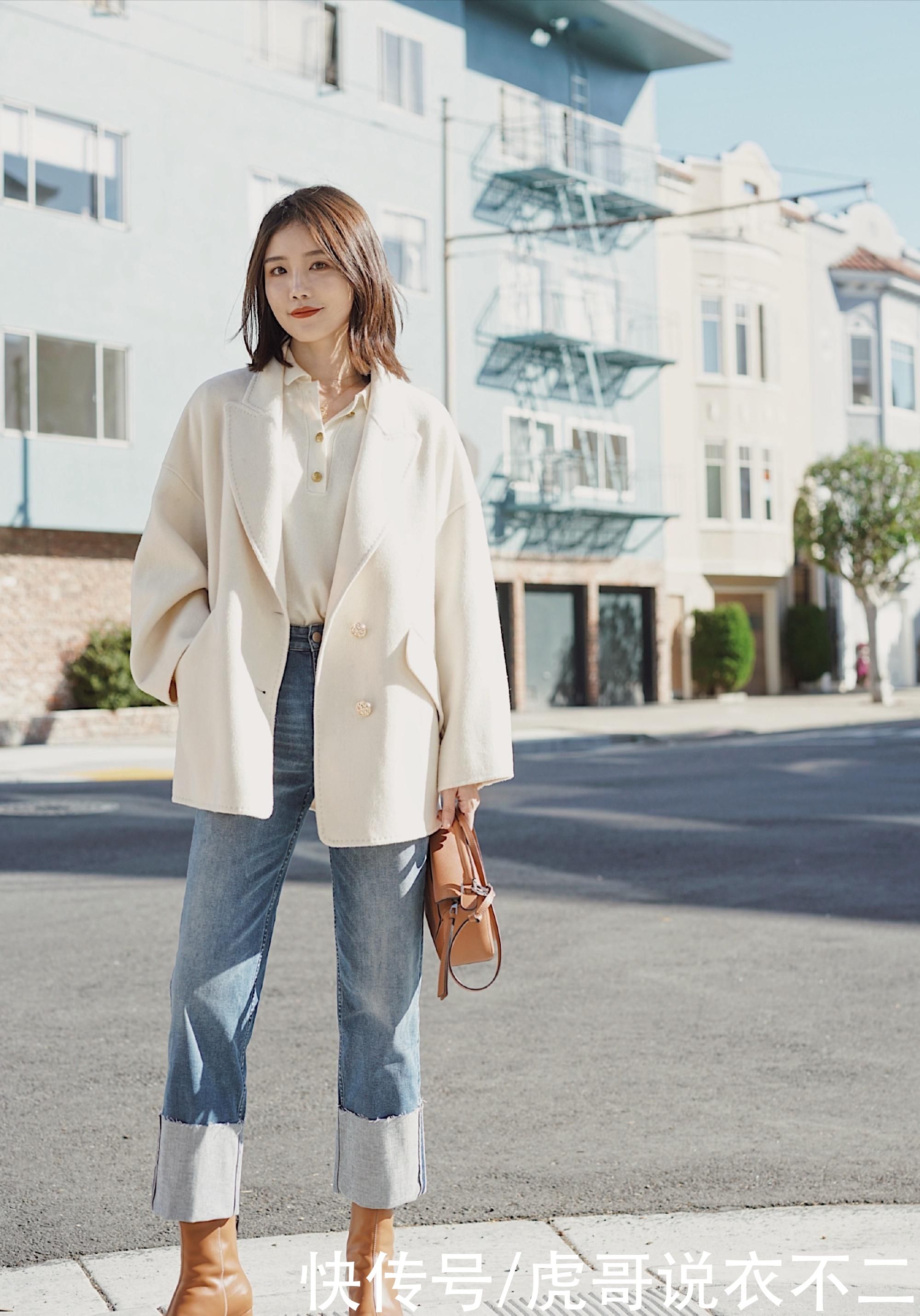 优雅的女人穿大衣遵循这3点，冬季照样美出新高度，赶紧get吧