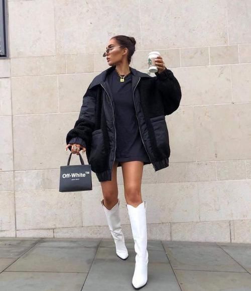 ?想要把“大衣”穿的时尚又高级？还得靠“靴子”，时髦显气场