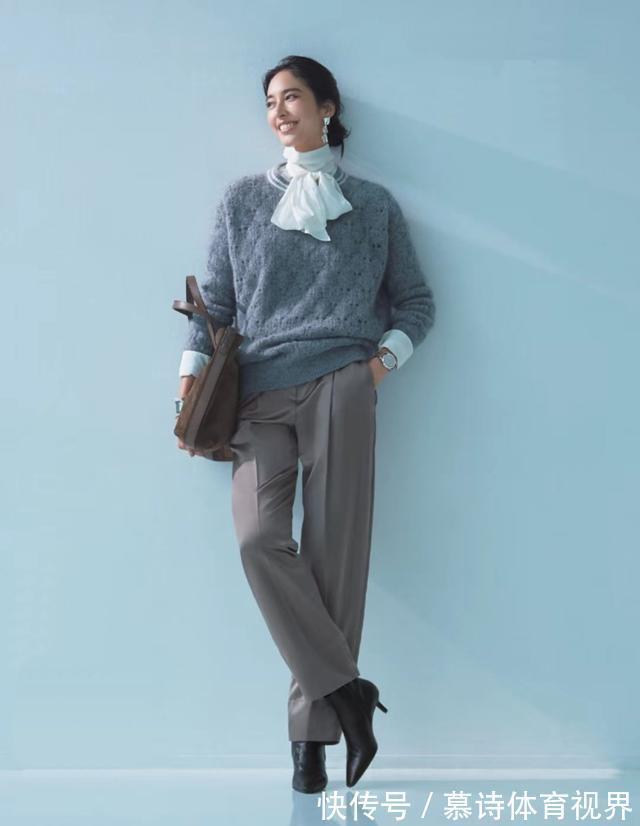 穿搭 春暖花开要优雅，最高级的“米色+灰色”配色穿搭，值得借鉴收藏