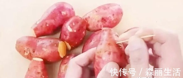 容嬷嬷|烤红薯原来这么简单,只需电饭锅,不加一滴水,流着糖汁香甜软糯