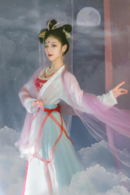  直呼|小姐姐真会玩，模仿《西游记》中的嫦娥仙子，网友直呼：太像了！