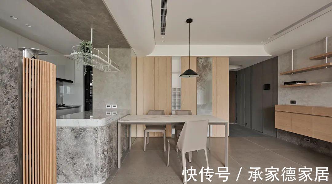 三居室|86㎡三居室装修,开放式书房、多功能电视墙,精致有格调!