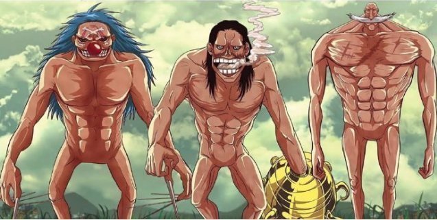 進擊的巨人|當海賊王遇上進擊的巨人，薩博帥炸，娜美你一定會放大看