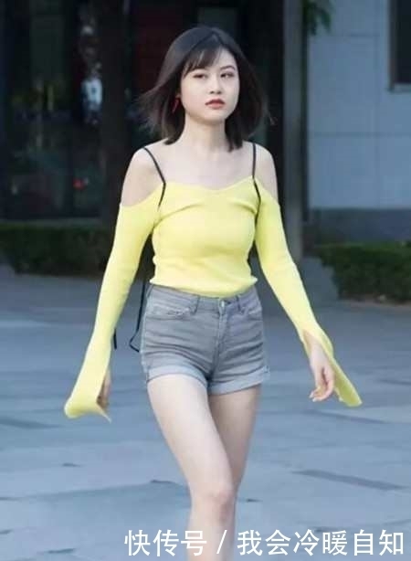 身材|街拍,图三黑色紧身吊带裙,精致的短发,骨感的身材,性感大方!