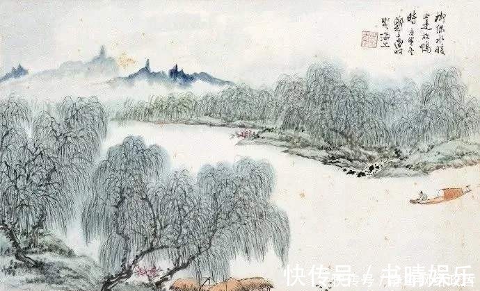 烟雨蒙蒙#他与苏轼是忘年交,一首诗词成为千古名篇,让挑剔的文人赞不绝口