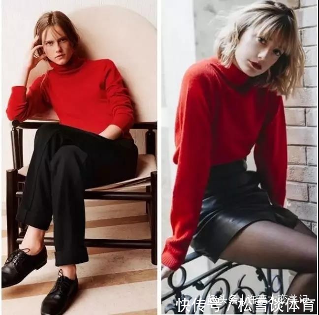 红+ 秋冬季,毛衣就买这4个“显白色”,高级不说还减龄,黄皮也能穿