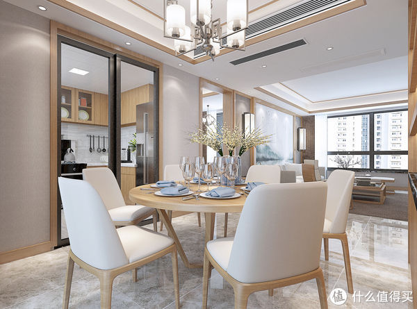 主卧室|全房原木色系的新中式风装修，真的很显温馨，简单又有品味，耐看