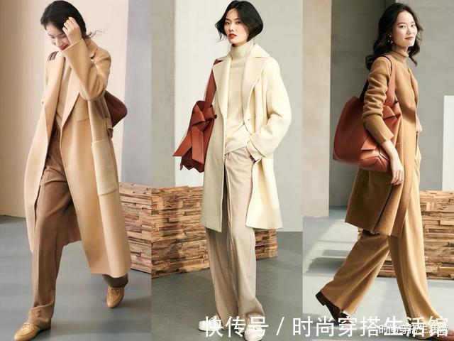 西装裤|30、40岁女人怎么穿才好看?这24套冬季穿搭示范,大方得体又减龄