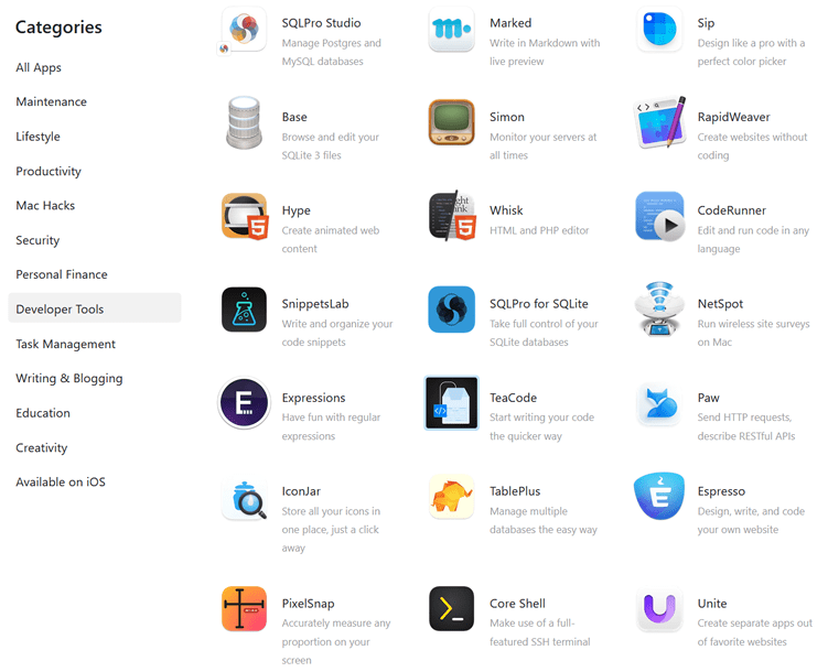 Setapp 支持哪些软件版本