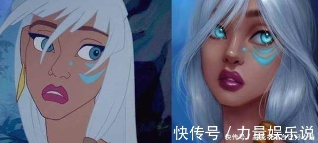 油画|当迪士尼公主们变成油画画风,白雪公主变大妈,贝儿美爆了!