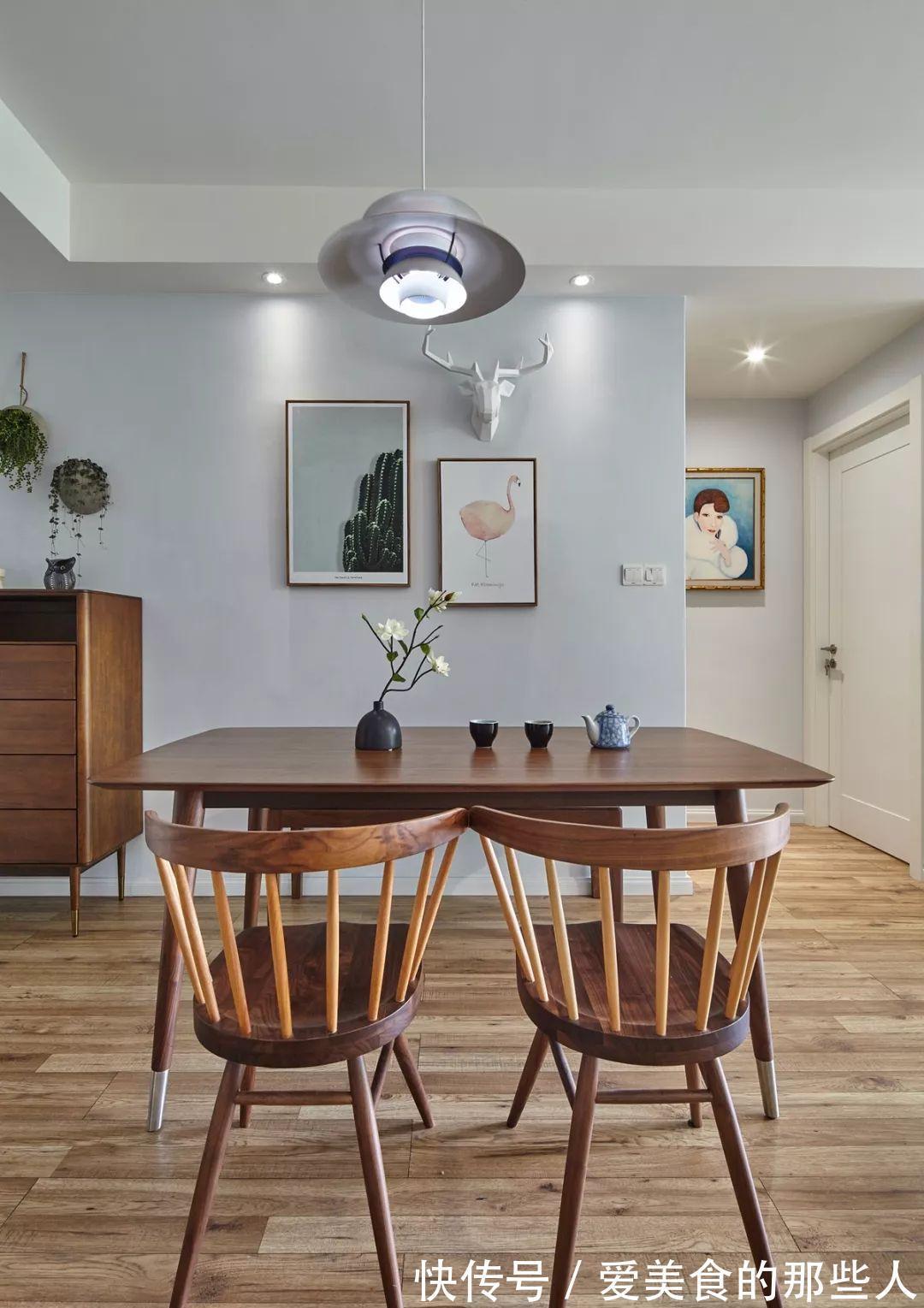 床头|91平的北欧家,客厅拥有家庭图书馆太赞了!