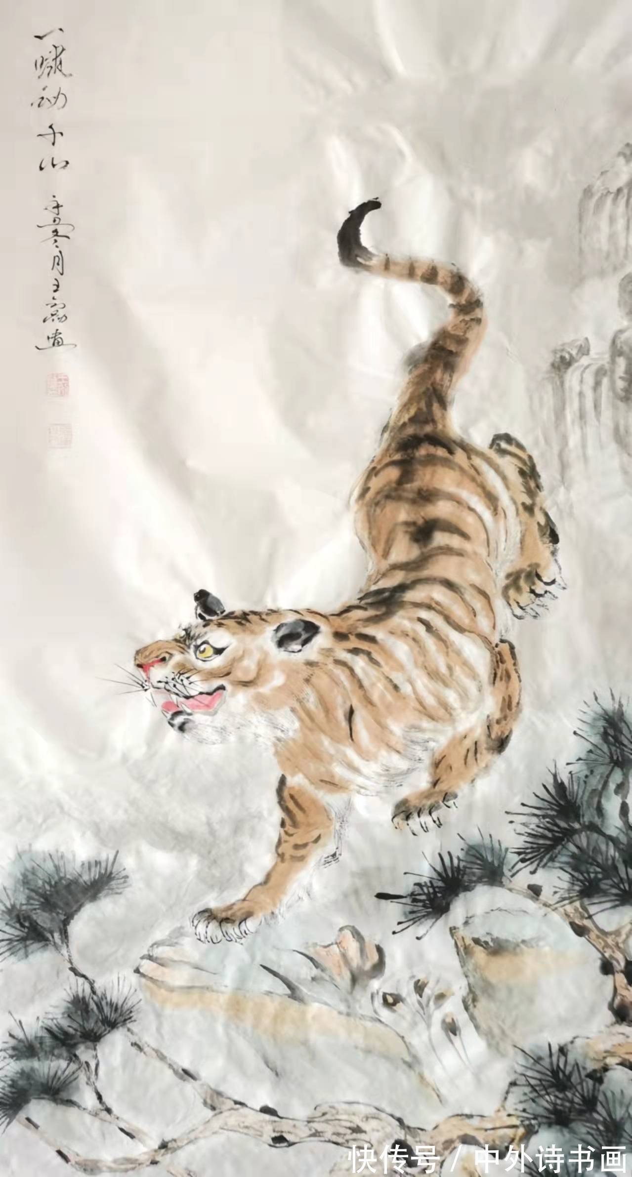 刘永杰@丹青意造本无法,画中有诗,气韵生动,王剑勋先生的艺术人生