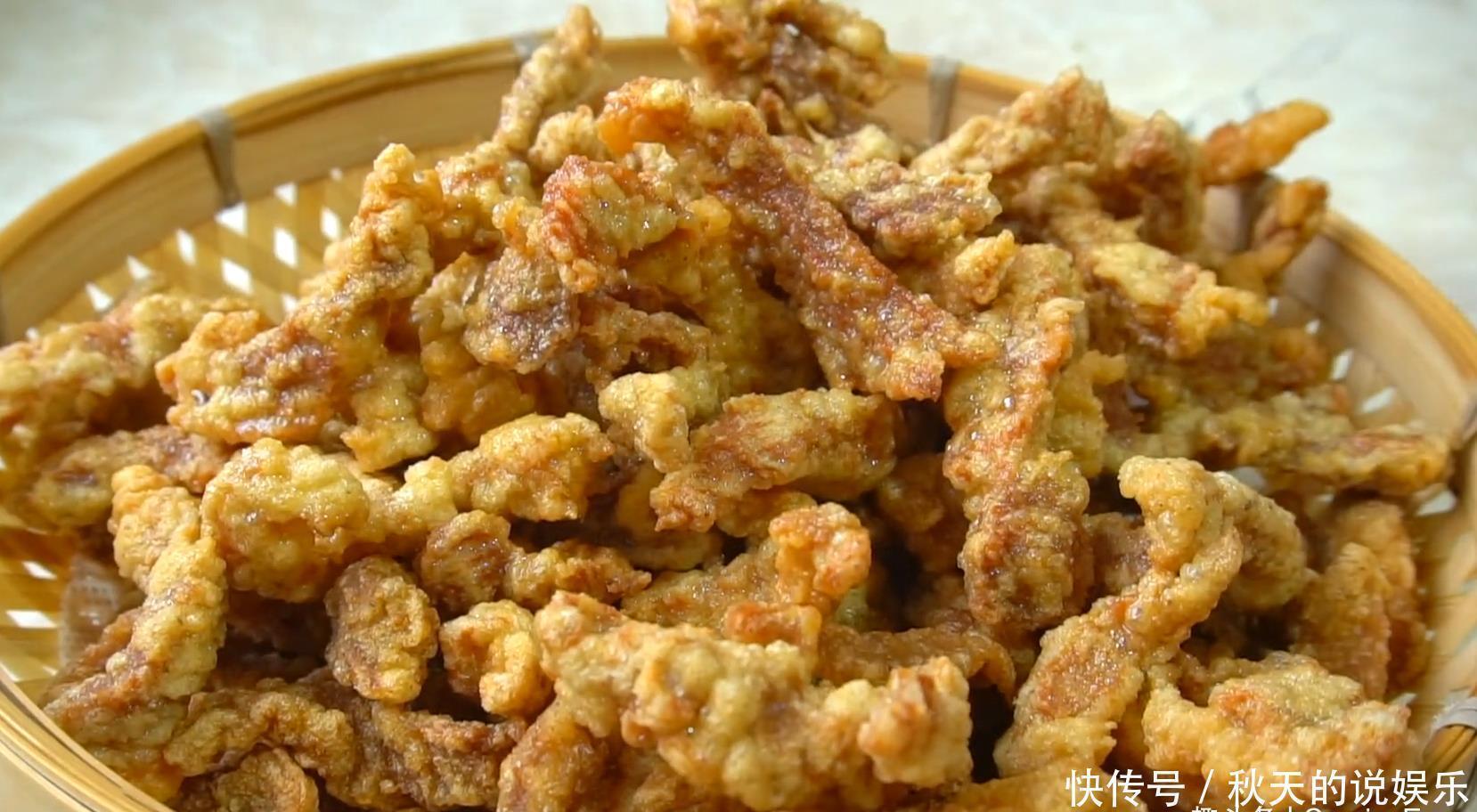 炸藕盒|年夜饭必备酥肉,不加面粉不加水,外脆里嫩,放凉了吃也很脆