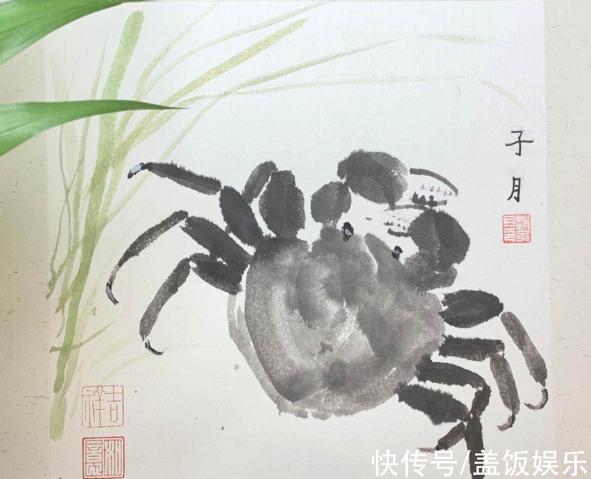 赵子龙！张丹露晒儿女绘画作品，临摹马匹堪比大师，意外曝光豪宅内饰