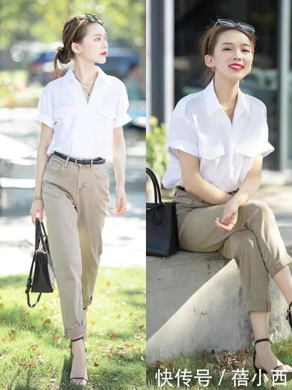 版型|小个子女生如何穿出大气场?看152cm博主私服示范,简约又高级