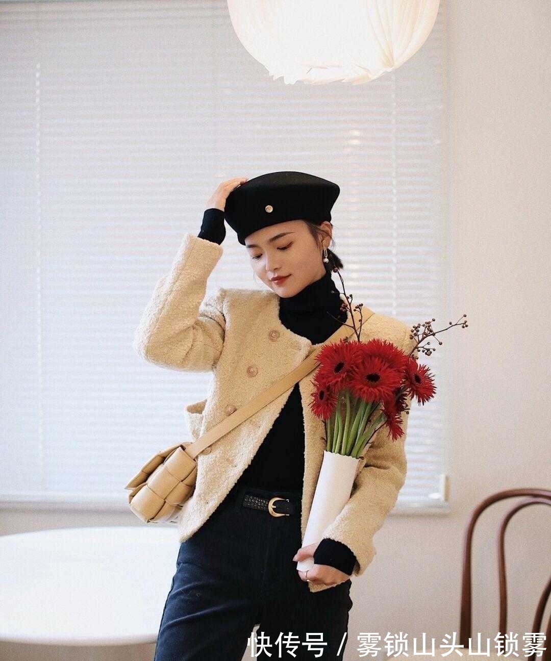 连衣裙 过年怎么穿保暖又洋气?借鉴这几套搭配,简约利落又有高级感