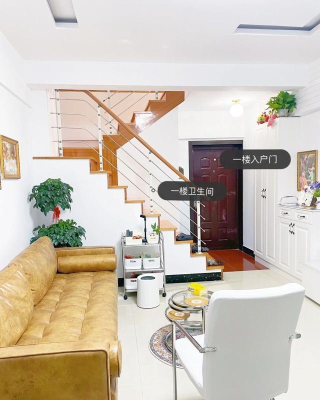 空间感|她家复式楼,入住几天非常满意,每天可以爬楼梯,真是一种享受