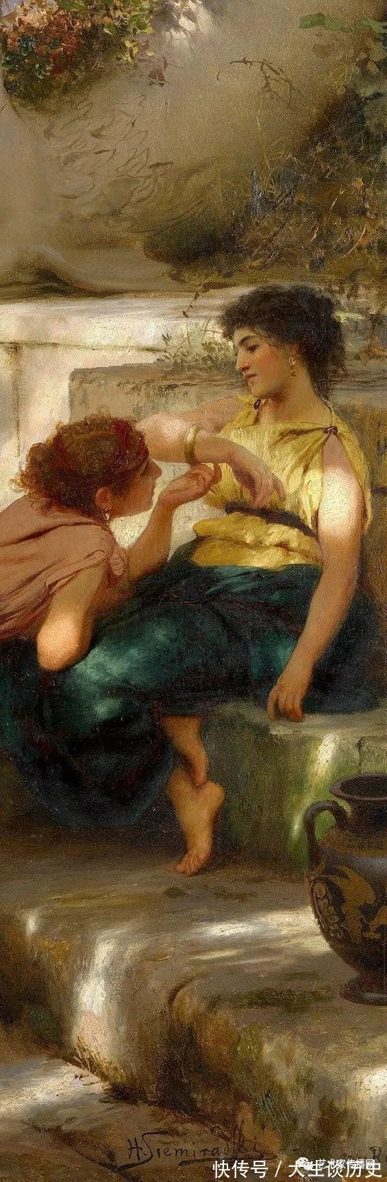 人物@这位波兰大师笔下的人物,光色交叠惹人醉