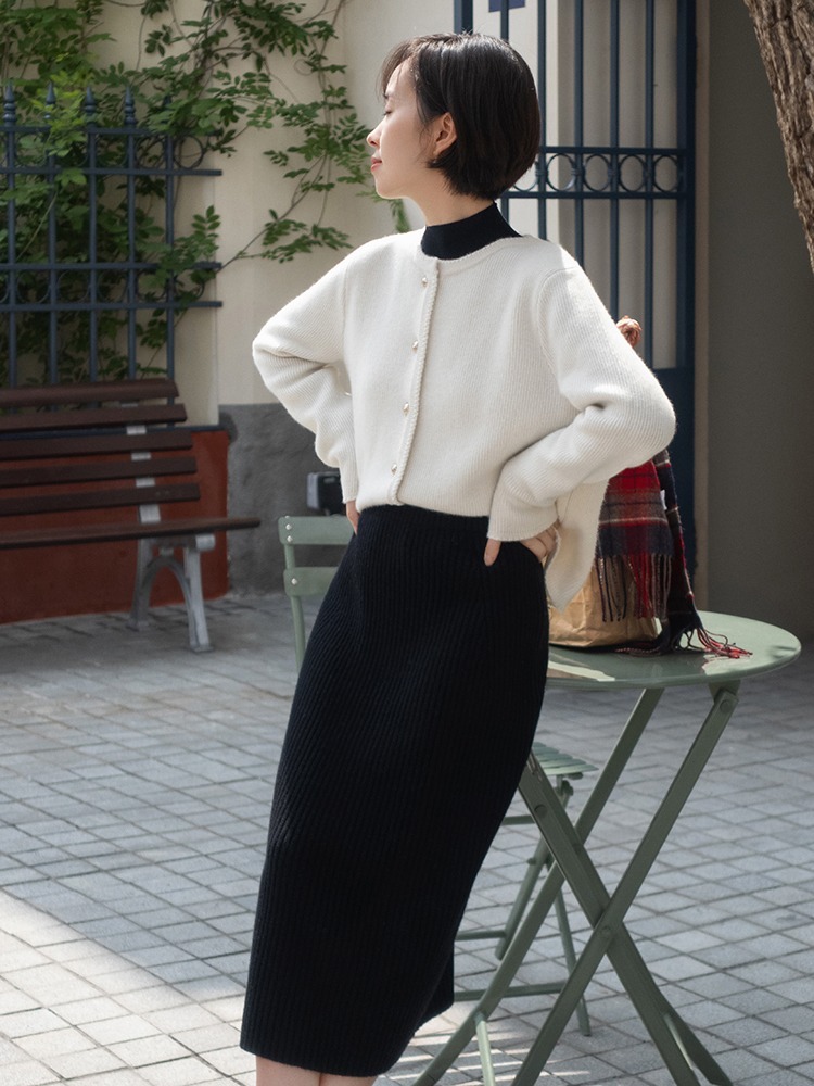 针织衫 还不懂怎么穿裙子?先来试一下“针织裙”,见过世面的女人都爱