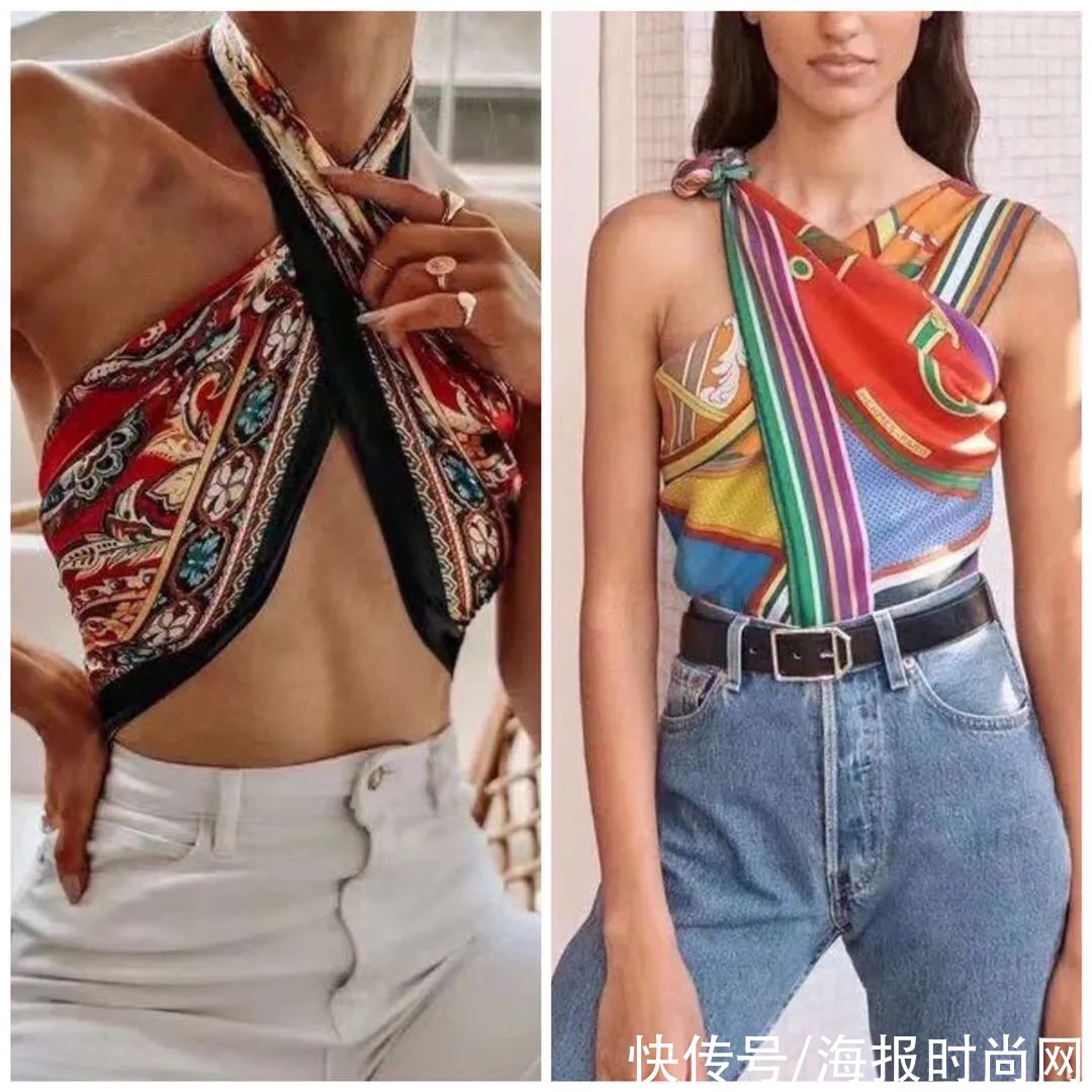 穿搭|教你美｜秋天的第一条丝巾，你会怎么系？