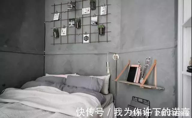 绿植|36平一室公寓,餐厨一体,客卧合并,个性红砖墙,装出小豪宅质感