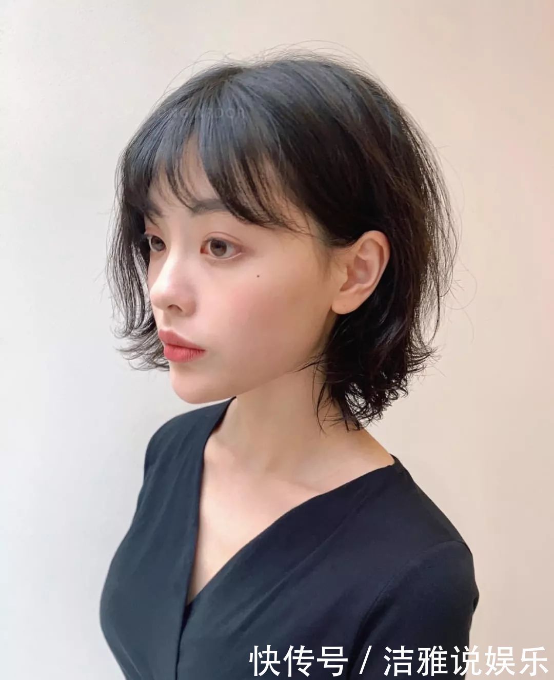 妹子|头发一剪,38变18