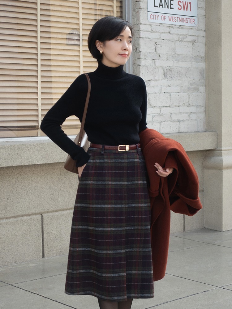 小姐姐|让人眼前一亮的“针搭,给你的冬天增添色彩,显瘦还保暖