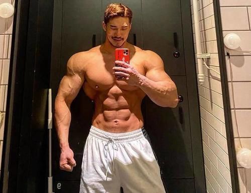 背部|获得过中国健体大赛亚军,肌肉太强了,女友心目中的男神