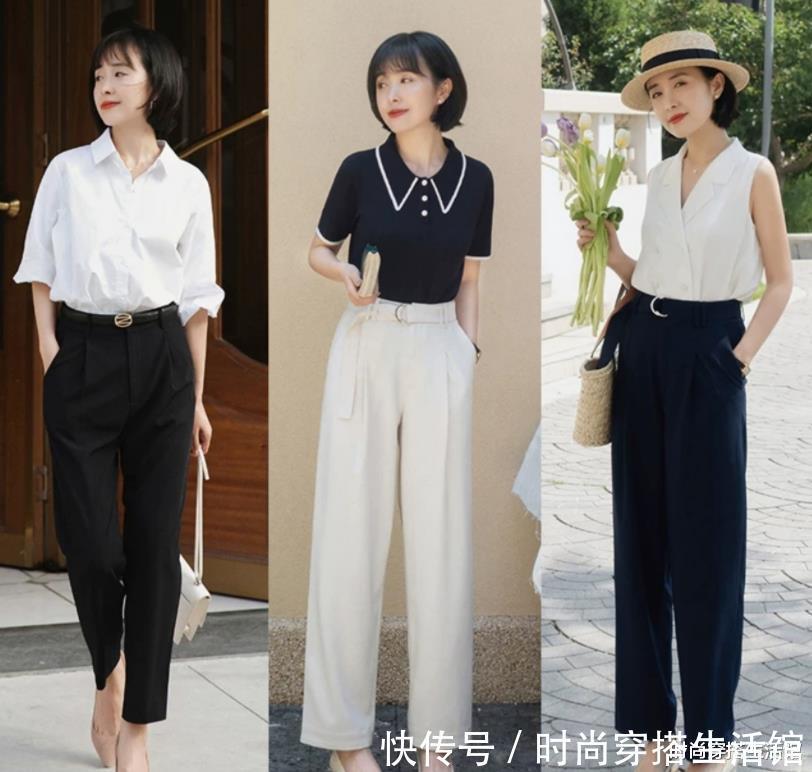 女人|身高不够,搭配来凑!4种穿搭思路,小个子女人照着穿显高又时髦