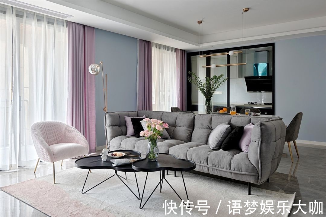 泡泡|90后小夫妻设计的婚房,全屋冒着粉色泡泡,这才是幸福该有的样子