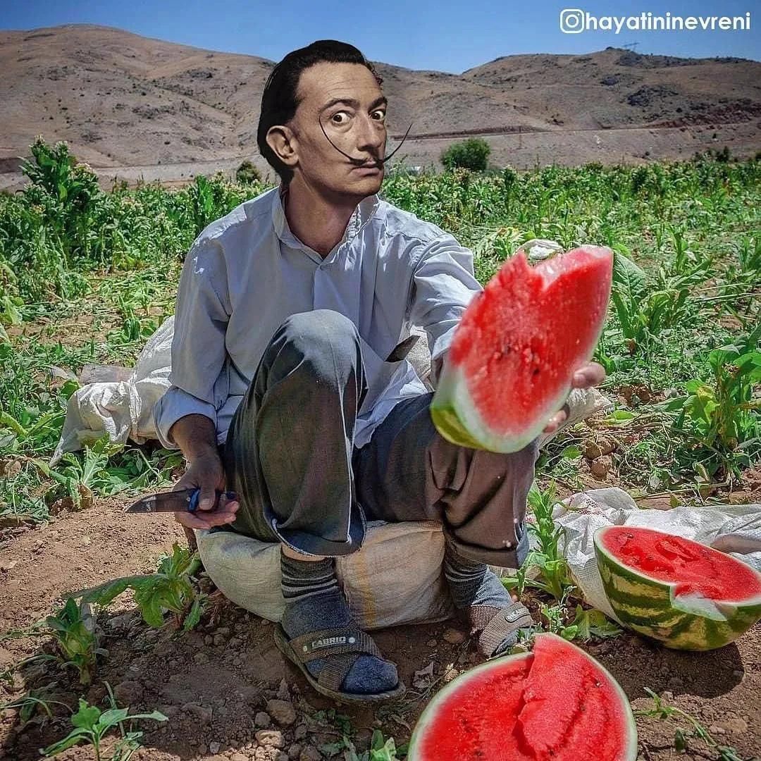 阿尔勒!艺术PS大神恶搞世界名画,梵高和蒙娜丽莎哭晕在厕所…