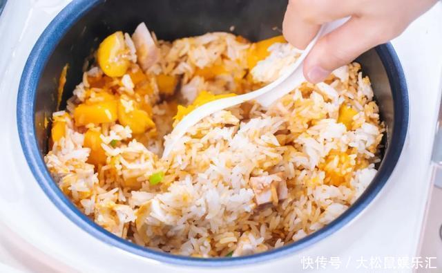 秋天|深秋三宝饭,秋天不吃它就白过了,不加一滴油,省事一锅焖