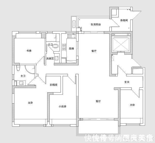 精装|精明的老婆坚持把衣柜门装成玻璃材质,效果出乎意料地耐看,精致