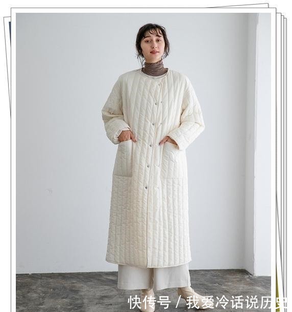 时尚 既轻松又美丽!5种百搭颜色“绗缝”棉服的30个穿搭示例!