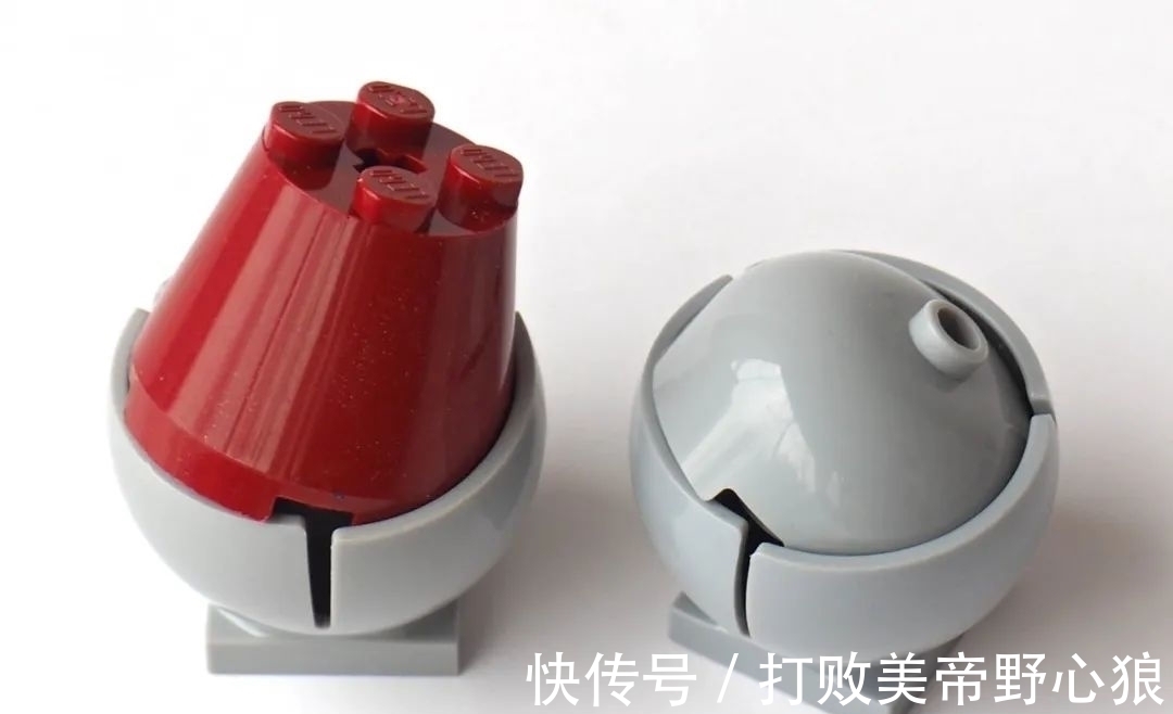 元素|乐高MOC拼搭元素使用分析之:空心半球及六边面板元素