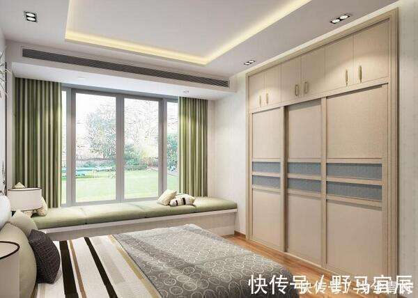嵌入式|卧室不要买衣柜了,头次见有钱人这样设计,省钱实用又不占用空间