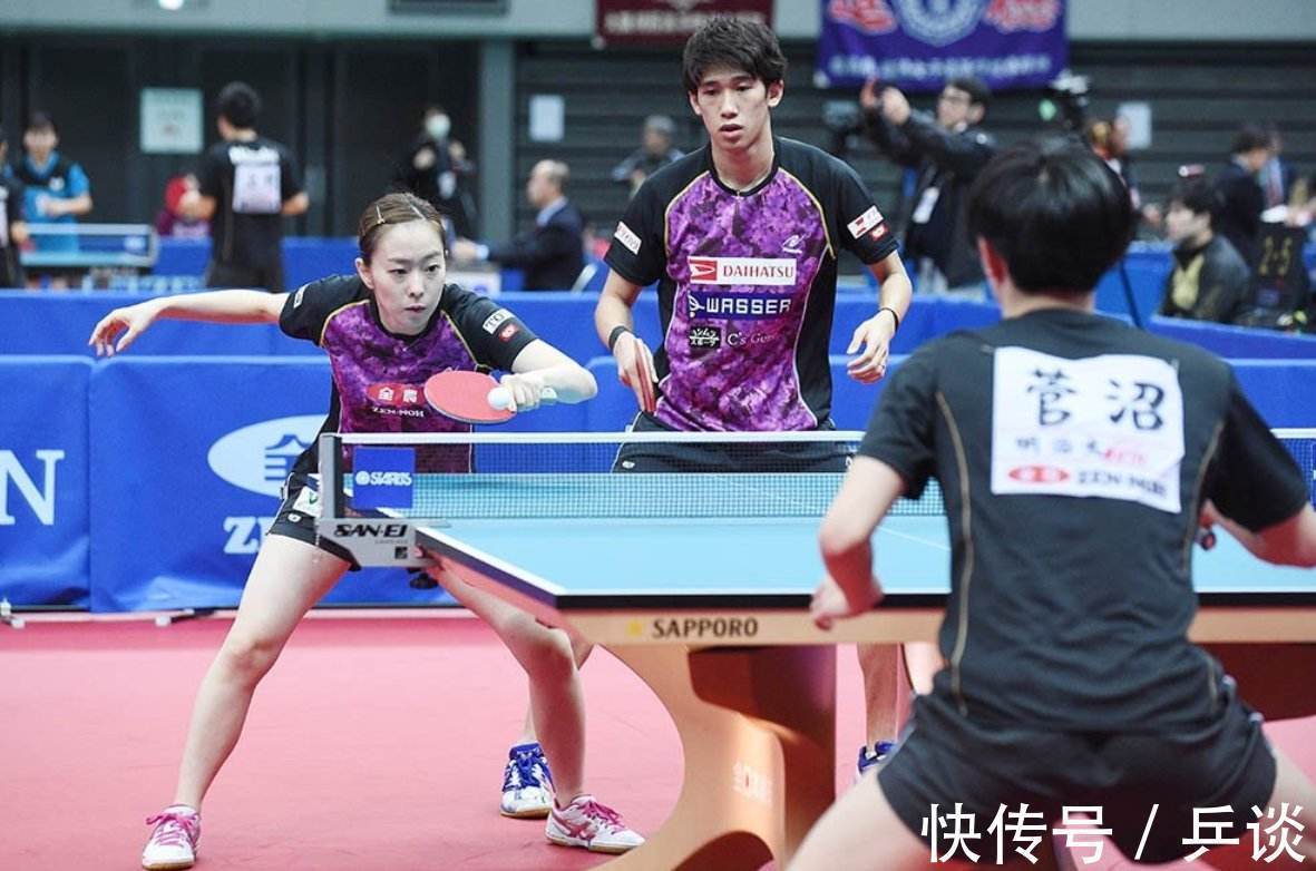 日乒|日乒T联赛:恭喜38岁郝帅,连赢3局横扫日本28岁世界冠军!